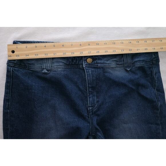 Free People Stillwater Jeans Low Rise Slim Flare Sz 31 NEW We The Free Split Hem - Picture 5 of 15